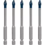 Bosch 2 608 900 599 urbju komplekts 5 gab. 5 mm cietajām flīzēm