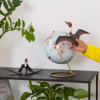 Schleich Quetzalcoatlus 15028 Melns Brūns Balts Dinozaurs Rotaļlieta Bērniem 4+