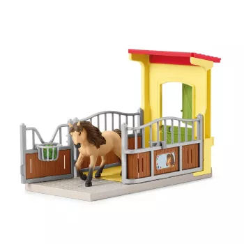 schleich FARM WORLD Pony Box ar Islandiešu poniju ērzeli
