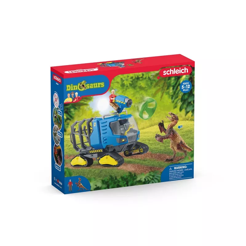 Schleich Dinosaurs Trases Transportlīdzeklis Daudzkrāsains 42604