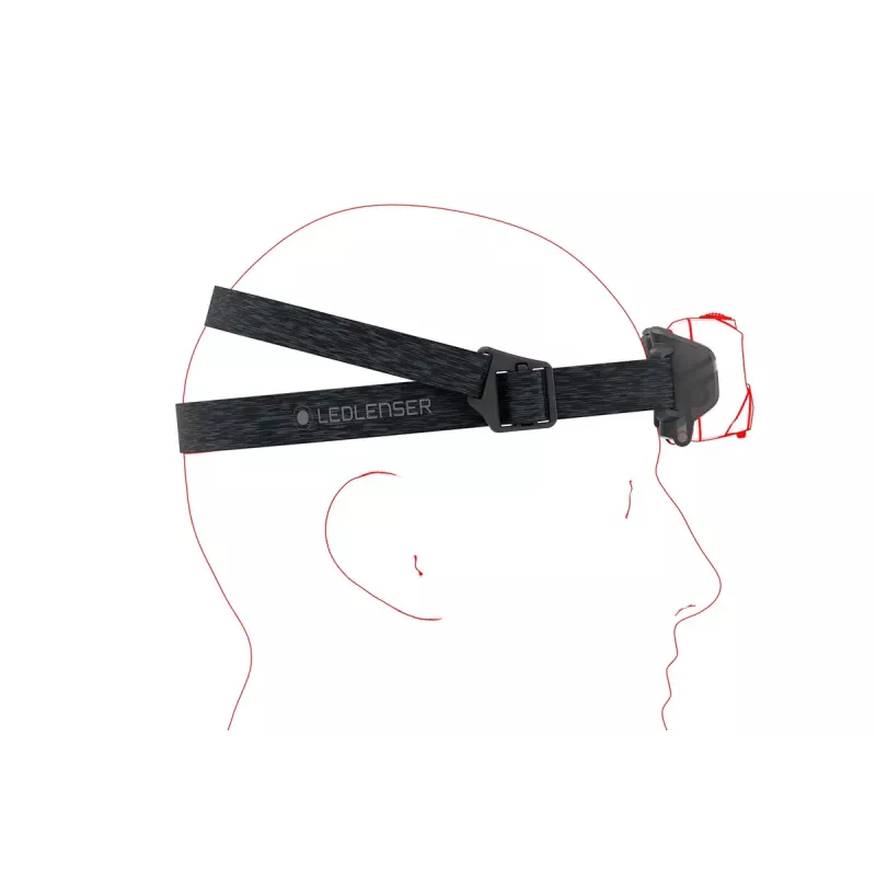 Galvaslampa Ledlenser HF6R Core Black 800 lm IP68