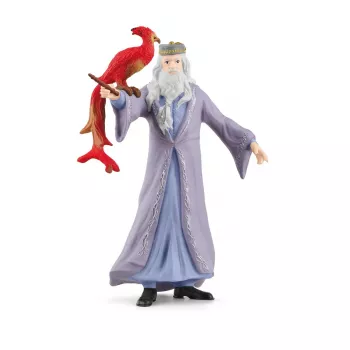 schleich Albus Dumbledore & Fawkes, 6 gadi, Harijs Poters™, Daudzkrāsains, Plastmasa