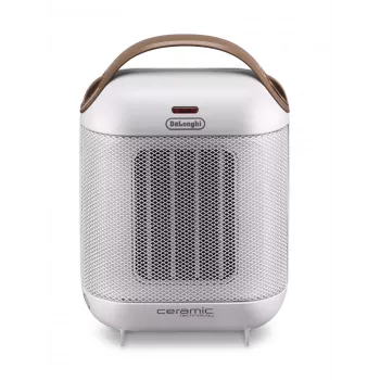 De’Longhi Capsule HFX30C18.IW keramiskais sildītājs, brūns, balts, 1800 W