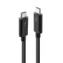 Lindy Thunderbolt 3 kabelis, pasīvs, 1 m, 20 Gbit/s, 60 W, melns