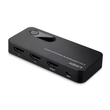 Lindy 2 Portu HDMI 8K60 Divvirzienu Slēdzis