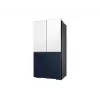 Samsung RF65A96768A brīvi stāvošs franču durvju ledusskapis 647 L Balts