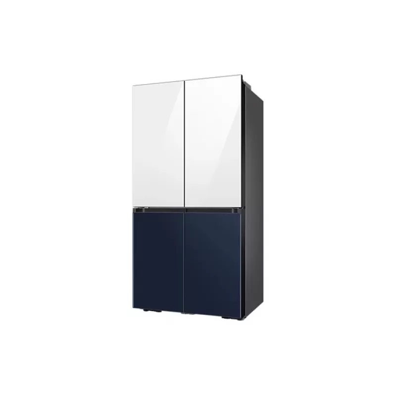Samsung RF65A96768A brīvi stāvošs franču durvju ledusskapis 647 L Balts