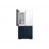 Samsung RF65A96768A brīvi stāvošs franču durvju ledusskapis 647 L Balts
