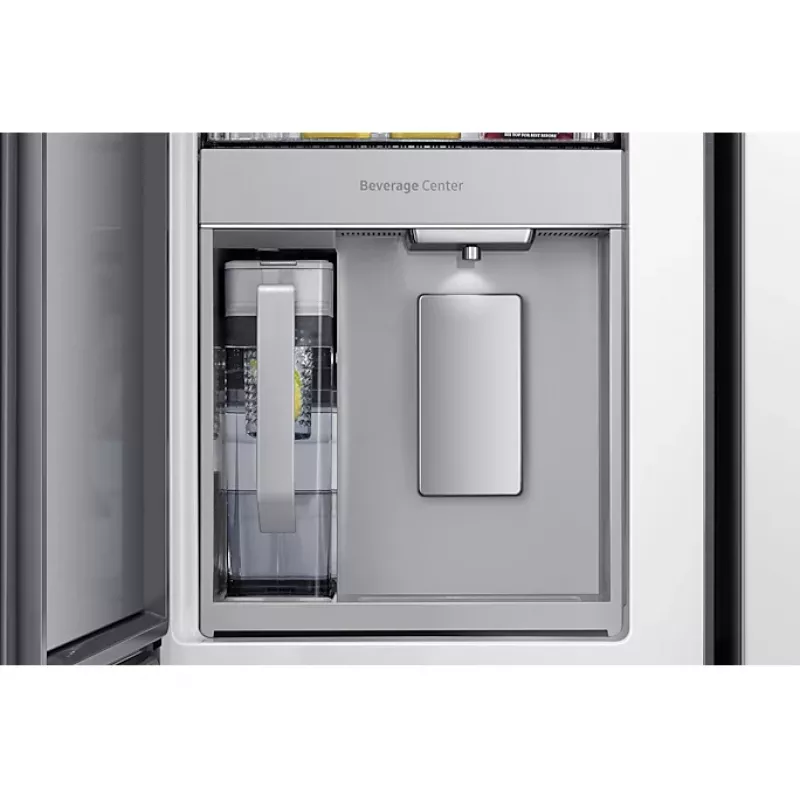 Samsung RF65A96768A brīvi stāvošs franču durvju ledusskapis 647 L Balts