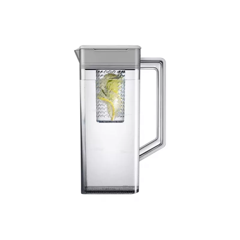 Samsung RF65A96768A brīvi stāvošs franču durvju ledusskapis 647 L Balts