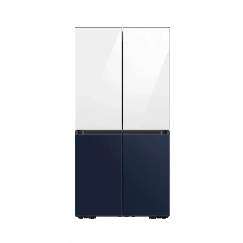 Samsung RF65A96768A brīvi stāvošs franču durvju ledusskapis 647 L Balts