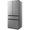 Ledusskapis Hisense RF540N4SBI2 BK770, French door, pelēks, ar skārienekrānu, Total No Frost, 60 cm