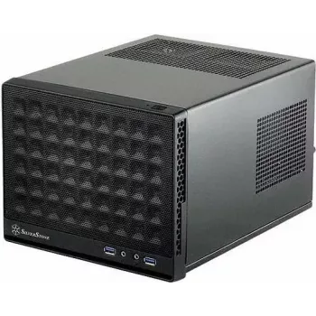 Datora korpuss SilverStone SUGO SG13 Mini-D melns