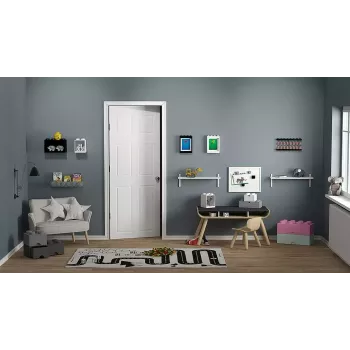 room copenhagen LEGO Brick Shelf 8+4 melna — modulāra sienas plaukta sistēma ar 2 plauktiem