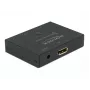 DELOCK DisplayPort 2 - 1 pārslēdzējs - divvirzienu 8K 30Hz