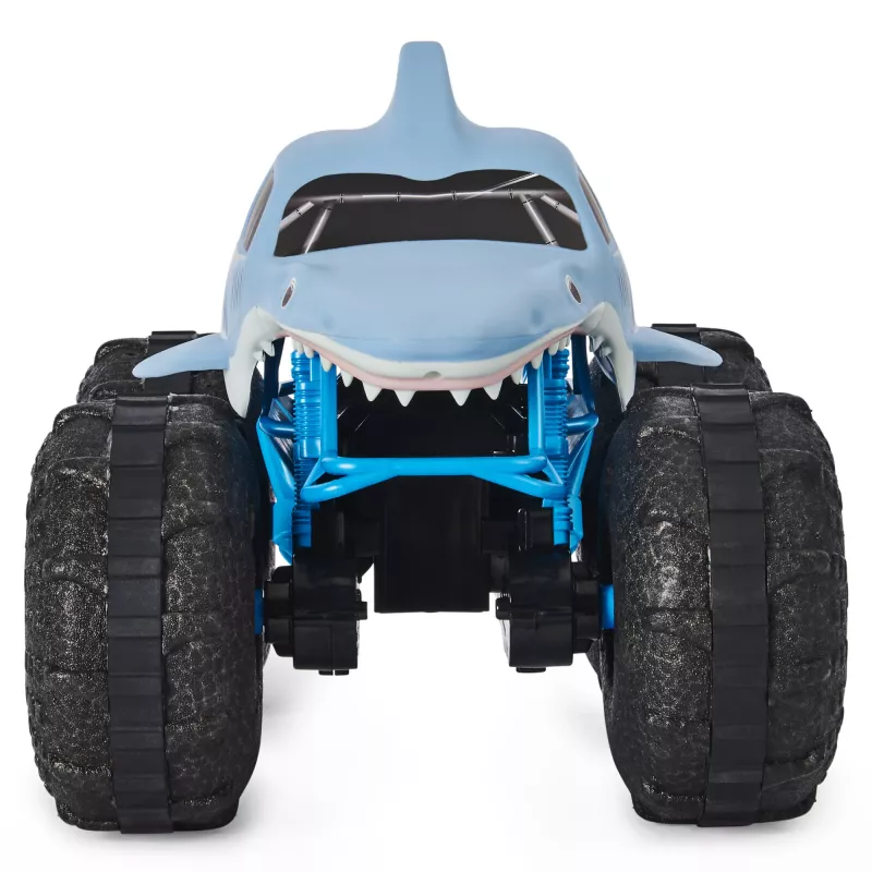Monster Jam Oficiālais Megalodon STORM visurgājējs ar tālvadību, mērogs 1:15