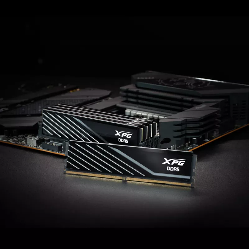 ADATA XPG Lancer DDR5-6000 64 GB (2x32 GB) operatīvās atmiņas komplekts, melns, AX5U6000C3032G-DCLABK