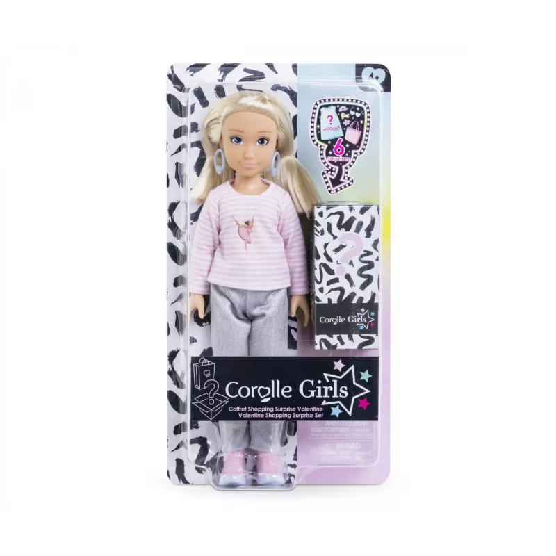 Corolle Girls Valentine Shopping Surprise leļļa, no 4 gadu vecuma