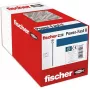 Skrūve Fischer 670501 — tērauda koka skrūve 100 mm, 6 mm diametrs, 60 mm vītne, iepakojumā 25 gab.