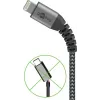 Lightning kabelis Wentronic 49267 0,5m Melns Pelēks