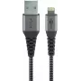 Lightning kabelis Wentronic 49267 0,5m Melns Pelēks