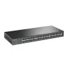 TP-Link TL-SF1048 48 portu Fast Ethernet tīkla slēdzis, nemaršrutēts, 10/100, 1U, plauktā montējams