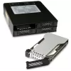 ICY DOCK ToughArmor MB994SP-4SB-1 4 vietu 2,5" SATA savienojumu plate iekšējam 5,25" nodalījumam, bez ieliktņiem, alumīnija, 40 mm ventilators, SATA 6 Gbit/s, melna