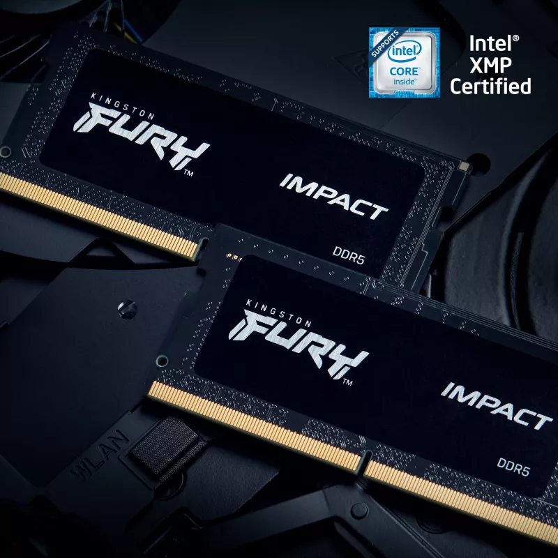 Kingston Technology FURY 32GB 6000MT/s DDR5 CL38 SODIMM (Kit of 2) Impact XMP