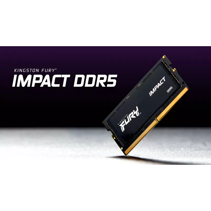 Kingston Technology FURY 32GB 6000MT/s DDR5 CL38 SODIMM (Kit of 2) Impact XMP
