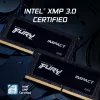 Kingston Technology FURY 32GB 6000MT/s DDR5 CL38 SODIMM (Kit of 2) Impact XMP