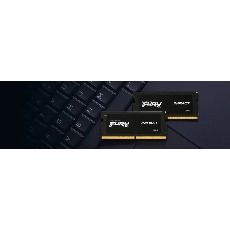Kingston Technology FURY 32GB 6000MT/s DDR5 CL38 SODIMM (Kit of 2) Impact XMP