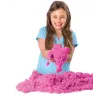 Kinetic Sand rozā maģiskās smiltis 2 lb (907 g) pārlīmējamā maisiņā