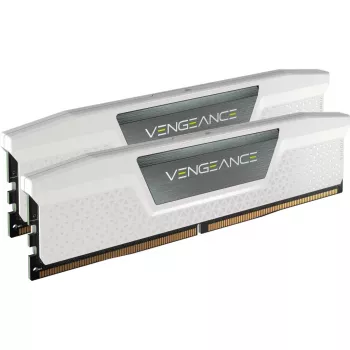 CORSAIR atmiņas komplekts 32GB (2x16GB) DDR5 6400MHz CL32 Vengeance — balts