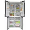 Bosch Serie 4 KFN96APEA ledusskapis un saldētava sānu pie sāniem 605 L nerūsējošais tērauds