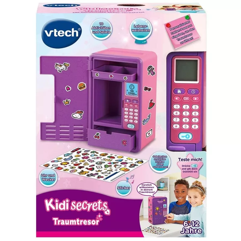 VTech 554154 interaktīva rotaļlieta, 6-12 gadi, skaņas efekti, AA baterijas, daudzkrāsaina