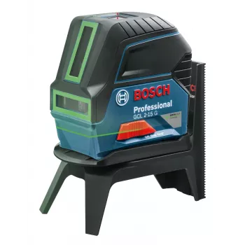 Bosch GCL 2-15 G līniju/punktu lāzera līmenis 10 m 500-540 nm (< 10 mW)