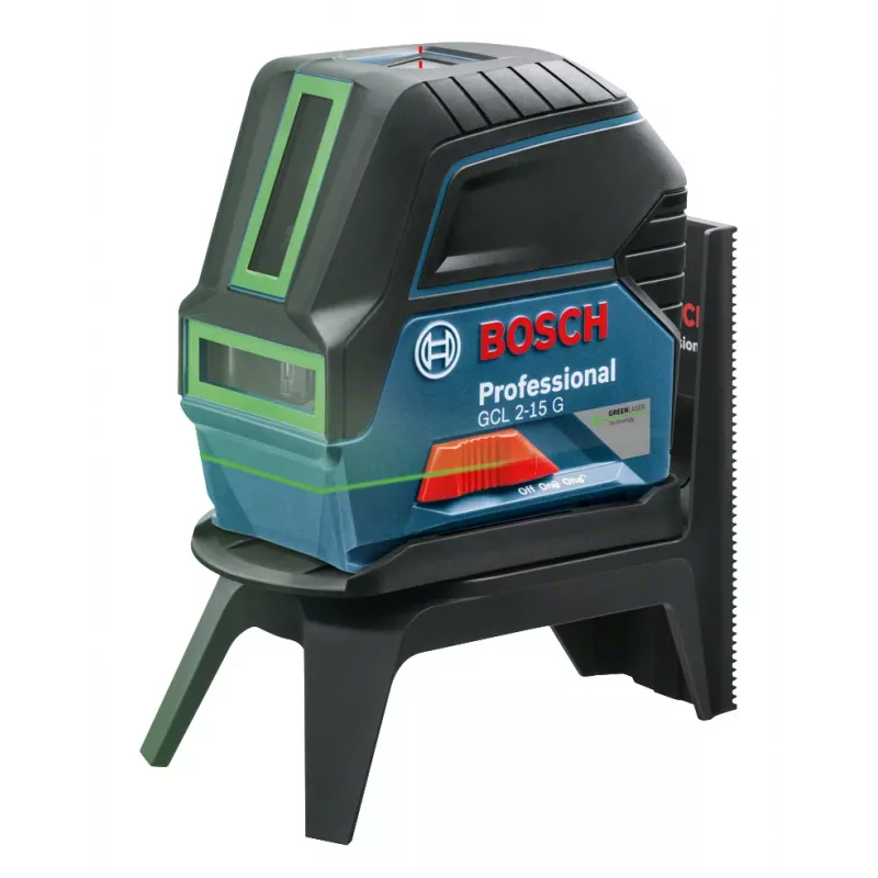 Bosch GCL 2-15 G līniju/punktu lāzera līmenis 10 m 500-540 nm (< 10 mW)