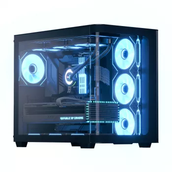 Aerocool P500C Midi Tower Melns