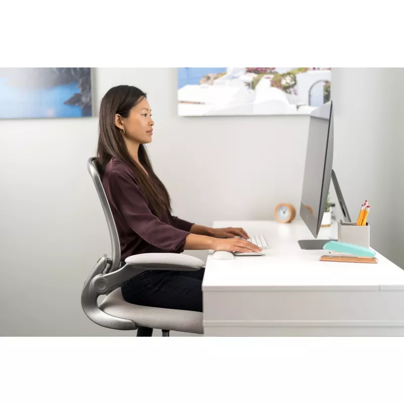 Kensington ErgoSoft K50432EU plaukstas balsts standarta pelei, mākslīgā āda, gēls, pelēks