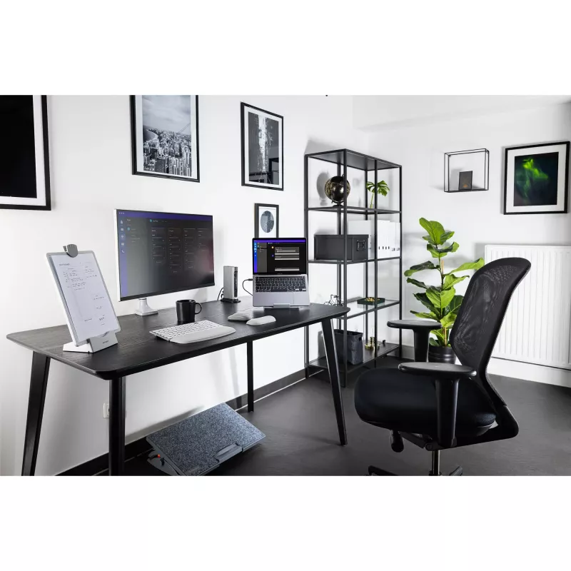 Kensington ErgoSoft K50432EU plaukstas balsts standarta pelei, mākslīgā āda, gēls, pelēks