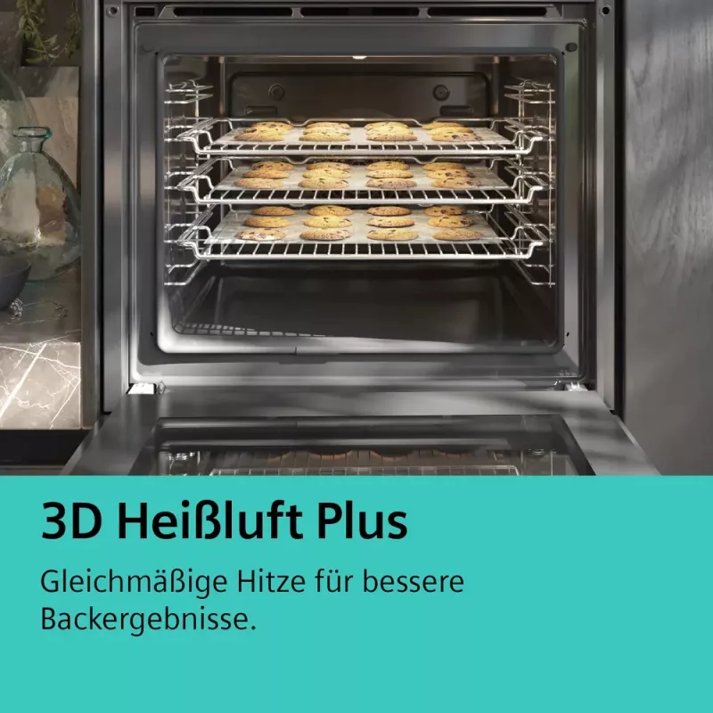 Siemens iQ300 EQ521KA11 Gatavošanas iekārta ar 4 zonu indukcijas plīti un elektrisko cepeškrāsni