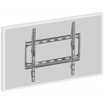iiyama WM1044-B1 TV sienas stiprinājums 139.7 cm (55 collas) Melns