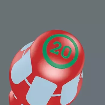 Wera 3167 i/7 TORX skrūvgriežu komplekts, 7 daļas, nerūsējošais tērauds