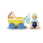 BABY born Splish Splash Pram ar Emmas vannas lelli Daudzkrāsains