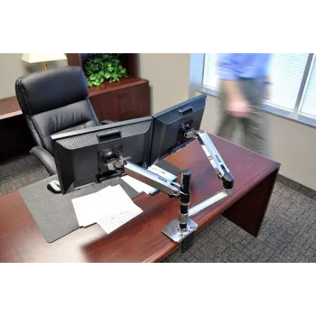 ERGOTRON LX Dual Stacking Arm — Divu monitoru vai klēpjdatora un monitora stiprinājums