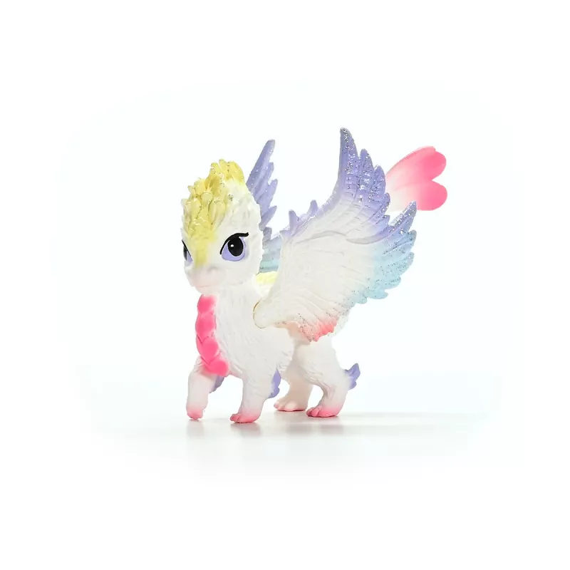 Schleich BAYALA Varavīksnes Mazulis Pūķis rotaļlieta 5+ gadi, bēšs zils zaļš, Vienradža/Spārnotā zirga tēma