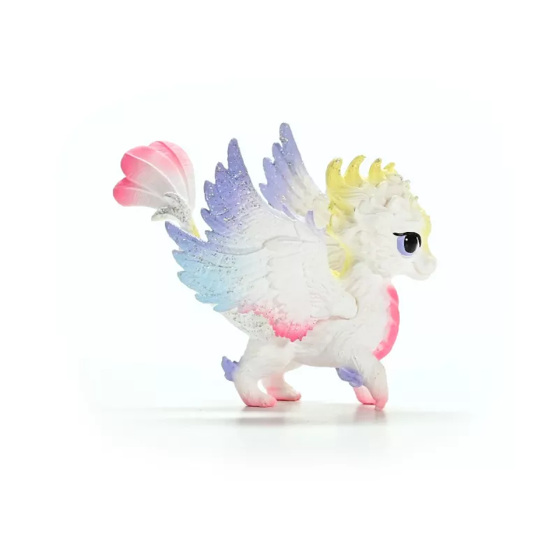 Schleich BAYALA Varavīksnes Mazulis Pūķis rotaļlieta 5+ gadi, bēšs zils zaļš, Vienradža/Spārnotā zirga tēma