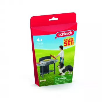Schleich HORSE CLUB Draugu un ģimenes BBQ ar Tomu