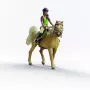 schleich HORSE CLUB Sāra & Mistērija, 5 gadi, Zirgi, Daudzkrāsains