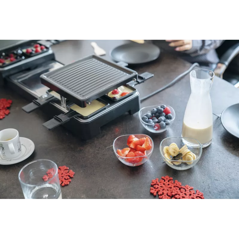Unold 48755 raclette grils 8 personām 1300 W Melns